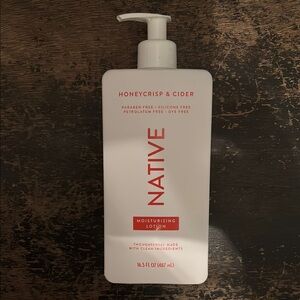 New NATIVE limited edition Honeycrisp & Cider Moisturizing Lotion